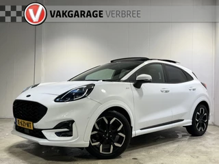 Ford Puma 1.0 EcoBoost Hybrid ST-Line X | Navigatie/Android/Apple Carplay | LM Velgen 18" | Elektrisch Glazen Panoramadak | Voorstoelen/Stuur/Voorruit Verwarmd | Cruise Control Adaptief | Airco |