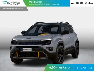 Jeep Avenger 1.2T 4xe The North Face | Clima | Apple Carplay | Adapt. Cruise | Elektr. A-Klep | Keyless | Navi | Stoel&Stuurverwarming