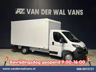 Peugeot Boxer 2.2 BlueHDi 141pk Bakwagen 436cm Lang Laadklep Euro6 Airco | Cruisecontrol | 1085kg laadvermogen Bijrijdersbank.