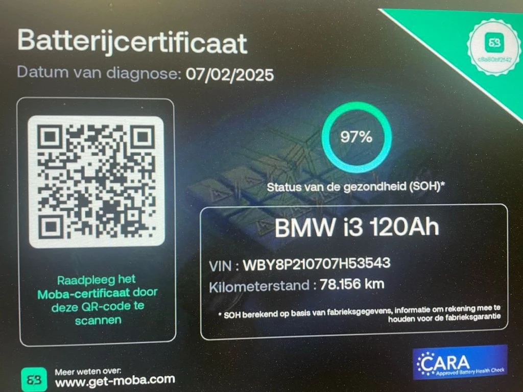 Hoofdafbeelding BMW i3