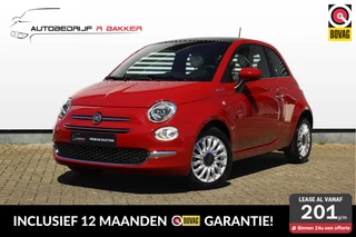 Hoofdafbeelding Fiat 500 Fiat 500 1.0 Hybrid Dolcevita // Panoramadak - CarPlay & Android Auto - Cruise control - DAB+ - Dealer onderhouden