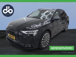 Audi e-tron 55 quattro Business edition Plus 95 kWh PANO I BEIGE LEER I ORG.NL + NAP + DEALER O.H.