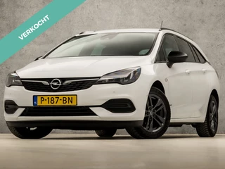 Opel Astra Sports Tourer 1.2 Sport (APPLE CARPLAY, NAVIGATIE, CAMERA, LED KOPLAMPEN, LEDER, SPORTSTOELEN, GETINT GLAS, PARKEERSENSOREN, DAB+, NIEUWSTAAT)