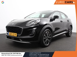 Ford Puma 1.0 EcoBoost 125pk MHEV Titanium Navigatie Apple Carplay/Android Auto Climate Control Led Parkeer sensoren Stoel en stuurverwarming