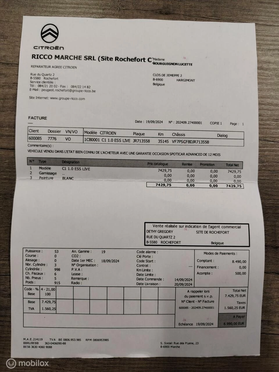Hoofdafbeelding Citroën C1