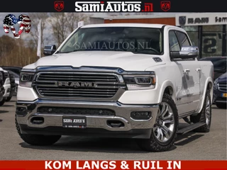 Dodge Ram Pick-Up MEGA VOL 5.7 V8 HEMI 402 PK | LUCHTVERING | ADAPTIVE CRUISE | PANODAK | 360 CAMERA | OPEN UITLAAT KLEP | CREW CAB | DUBBELE CABINE | 5 PERSOONS | DC |