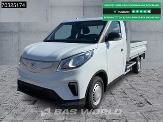 Hoofdafbeelding Maxus eDeliver3 Maxus eDeliver 3 COMING SOON! Open Laadbak 50 Kwh 327km WLTP Stad 100% Elektrisch Airco Cruise Camera Pritsche Pickup Open Box Cruise control