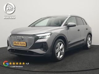 Audi Q4 e-tron 45 Quattro Advanced edition 77 kWh 265pk Dealer O.H. | Trekhaak Af Fabriek | Adaptive Cruise | Camera | Lederen Stoelen Memory & Verwarmd | Apple Carplay | Virtual | Navigatie | DAB |