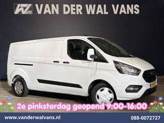 Ford Transit Custom 2.0 TDCI 131pk Automaat L2H1 Euro6 Airco | 2x zijdeur | Camera | Navigatie | LED | Android Auto | Cruisecontrol Verwarmde voorruit, Parkeersensoren, Bijrijdersbank