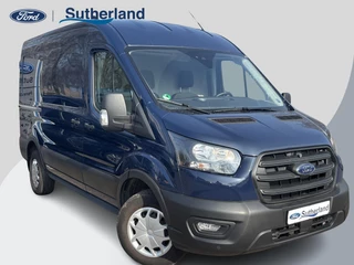 Hoofdafbeelding Ford Transit Ford Transit 350 2.0 TDCI L2H2 Trend | SCI | 130pk | Trekhaak | Achteruitrijcamera | Cruise control | Airco | Bluetooth | Voorruitverwarming | 3 zitplaatsen