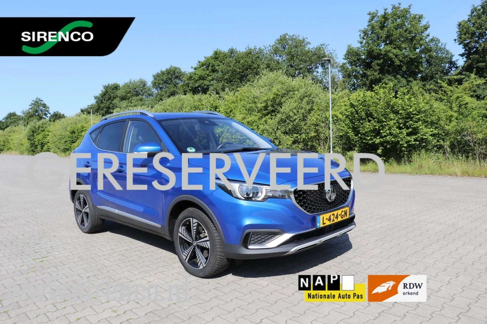 Hoofdafbeelding MG ZS EV