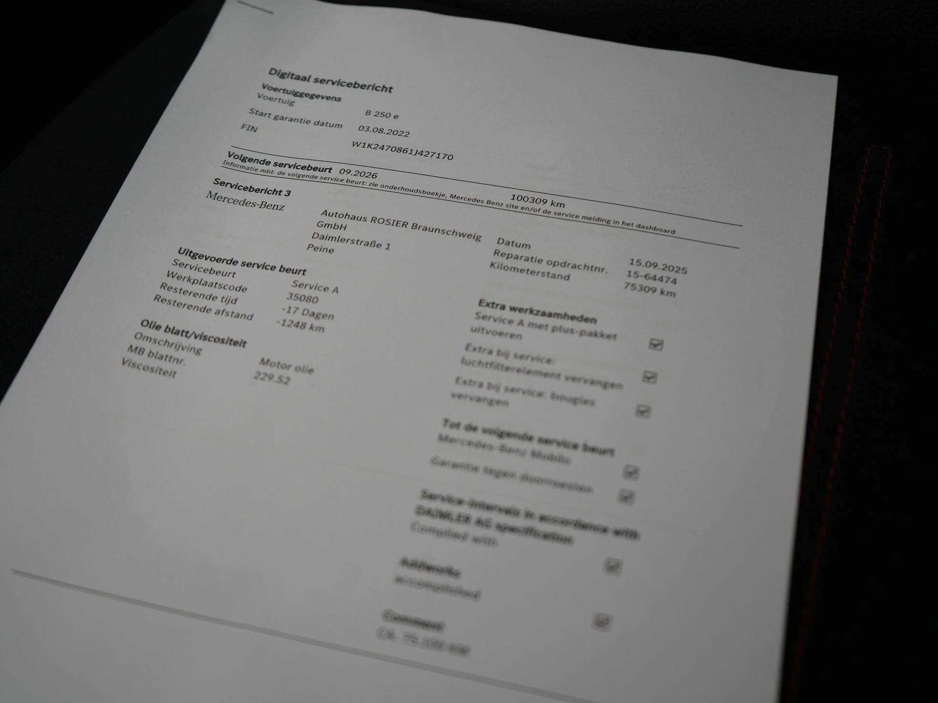 Hoofdafbeelding Mercedes-Benz B-Klasse