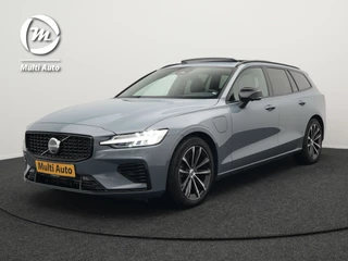 Volvo V60 T8 Plug-in hybrid AWD Plus Dark PHEV| Panodak | Trekhaak af Fabriek | Lederen Sportstoelen Memory | Google Maps | 360 Camera | Pilot Assist | Stuurverwaming | Keyless |