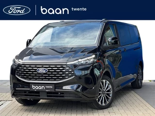 Hoofdafbeelding Ford Tourneo Custom Ford Tourneo Custom 2.5 Plug-IN Hybrid 233 PK L2H1 Titanium X | Incl. BTW & BPM | 8 Persoons | Elektr. Schuifdeuren | Digitale binnenspiegel | Trekhaak | Leer | B&O | Adaptive Cruise C.