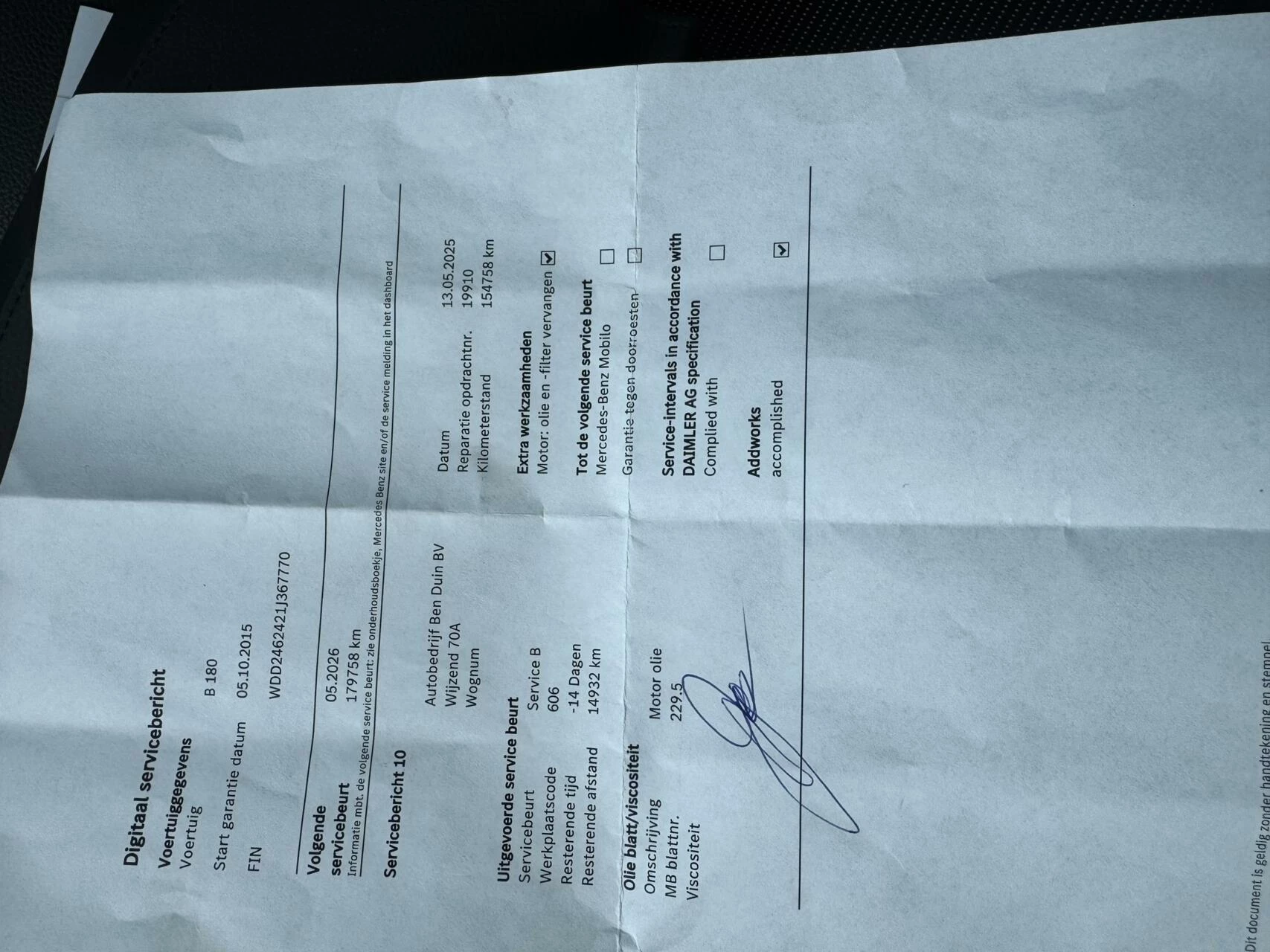 Hoofdafbeelding Mercedes-Benz B-Klasse