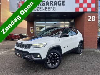 Jeep Compass 4xe 240 Plug-in Hybrid Electric Trailhawk // LED // KEYLESS // CAMERA+SENSOREN // LEDER // NAVI+CARPLAY //