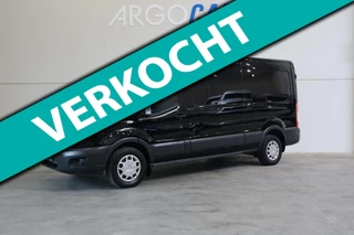 Ford TRANSIT 330 2.0 TDCI L2/H2 CAMERA AIRCO CRUISE CONTROL NAVI TREKHAAK PDC 170PK ZWART LEASE V/A € 122,- p.m. INRUIL MOGELIJK