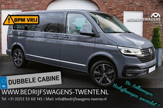 Volkswagen Transporter 2.0 TDI 204PK L2H1 DUB/CAB LEDER ACC Lane Assist Volkswagen Transporter 2.0 TDI L2H1 32 DC