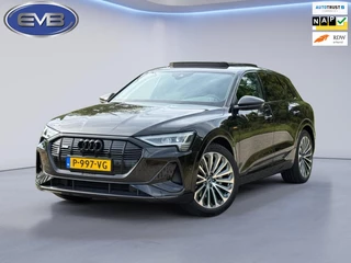 Audi E-tron 55 quattro 408 pk S edition 95 kWh, 3 X S-LINE, afn.trekhaak, panoramadak, vele opties, 1/2 sportleder