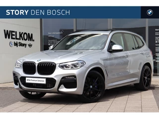 Hoofdafbeelding BMW X3 BMW X3 xDrive30e High Executive M Sport Automaat / Panoramadak / Trekhaak / Sportstoelen / Achteruitrijcamera / Comfort Access / Adaptieve LED / Head-Up / Gesture Control