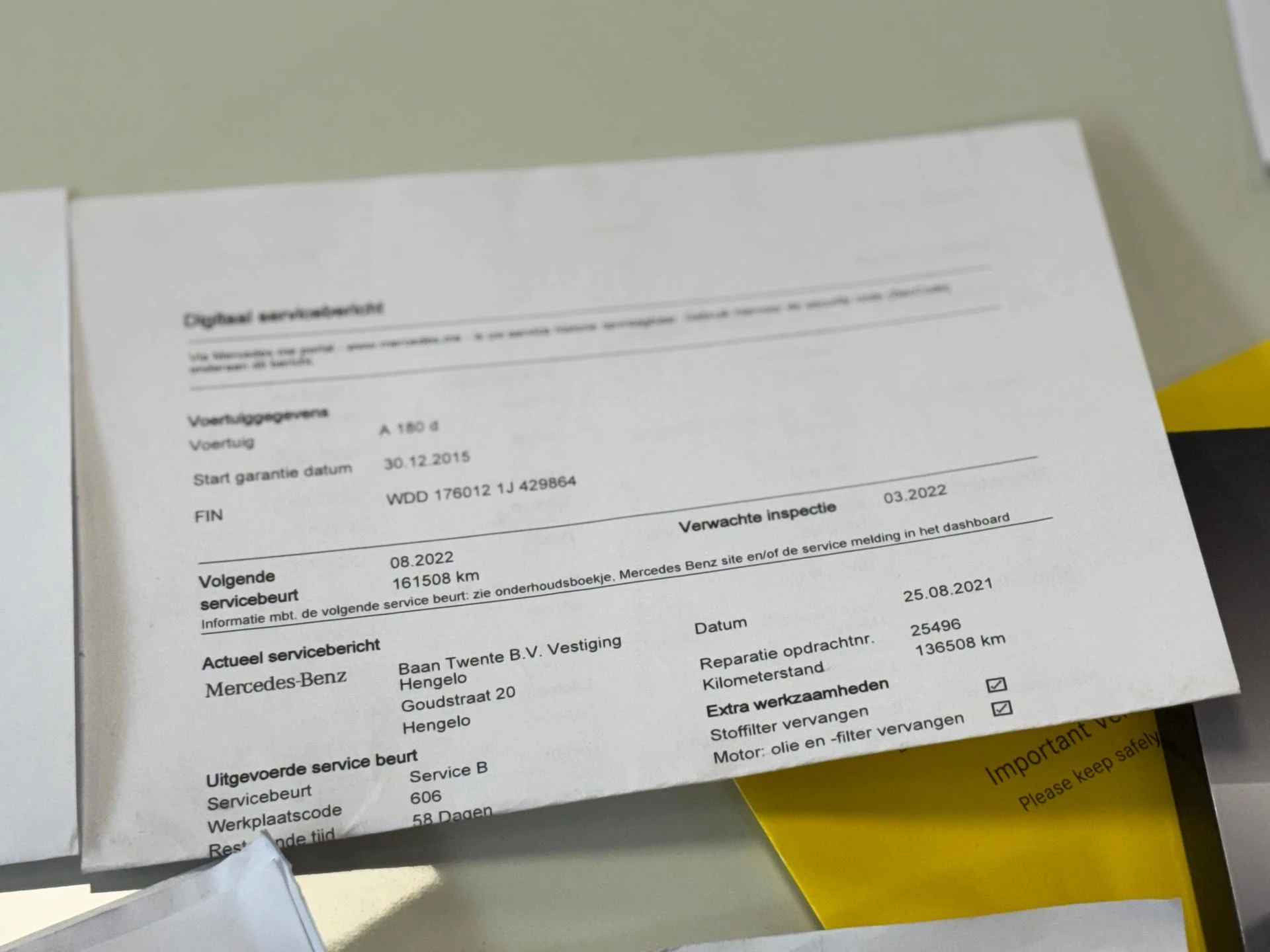 Hoofdafbeelding Mercedes-Benz A-Klasse