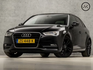 Audi A3 Sportback 1.4 TFSI S-Line Sport Black Edition Automaat (2X S-LINE, NAVIGATIE, CLIMATE, STOELVERWARMING, LEDER, SPORTSTOELEN, XENON, PARKEERSENSOREN, NIEUWE APK, NIEUWSTAAT)