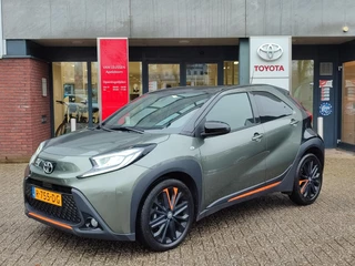 Toyota Aygo X 1.0 VVT-i CVT LIMITED JBL-AUDIO STOELVERW PARK-SENSOREN LED LEER KEYLESS CAMERA NAVI APPLE/ANDROID CLIMA NL-AUTO 18'' LM-VELGEN