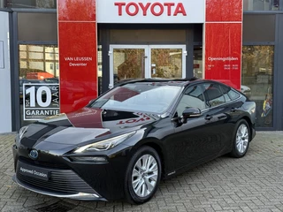 Hoofdafbeelding Toyota Mirai Toyota Mirai DYNAMIC WATERSTOFAUTO KEYLESS JBL-AUDIO STOELVERWARMING APPLE/ANDROID CLIMA CAMERA AD-CRUISE REGENSENSOR