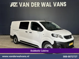 Peugeot Expert 2.0 BlueHDI 123pk L3H1 Dubbele Cabine Euro6 Airco | 5-Zits | Navigatie | 2500kg Trekhaak Cruisecontrol, Parkeersensoren