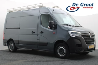 Renault Master T35 2.3 dCi 150 L2H2 Energy Comfort Automaat Glasresteel, 3-Zits, Trekhaak, Camera, Cruise, PDC