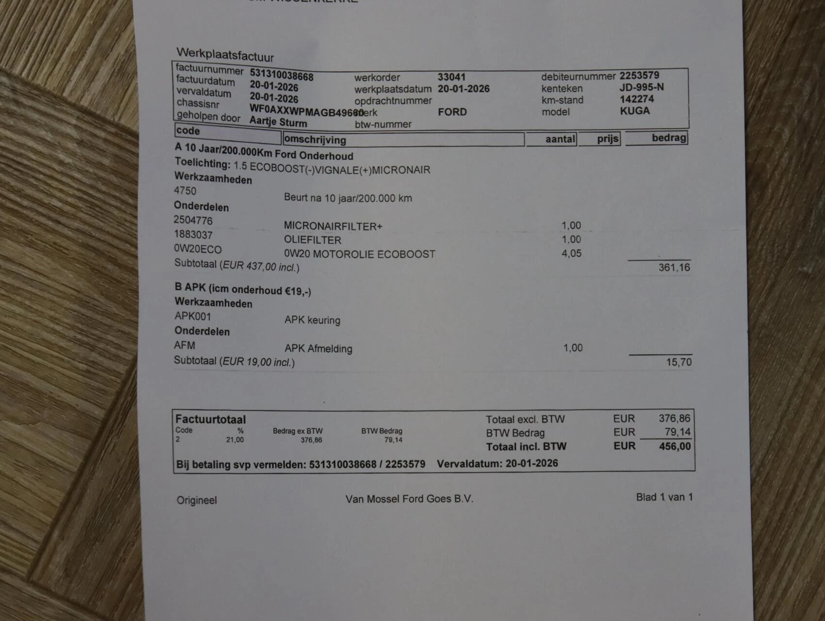 Hoofdafbeelding Ford Kuga