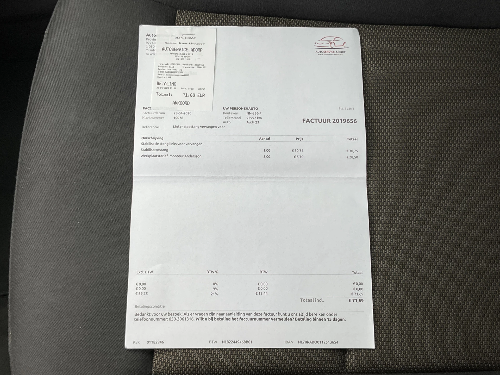 Hoofdafbeelding Audi Q3