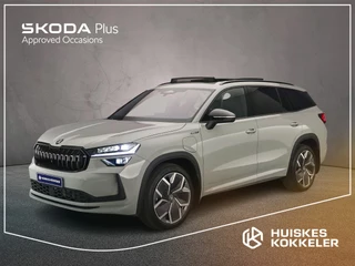 Skoda Kodiaq Sportline Business 1.5 TSI PHEV 204pk DSG Automaat Trekhaak, Panoramadak, Adaptive cruise control, Elektrische achterklep, LED matrix koplampen