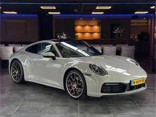 Porsche 911 3.0 Carrera 4S Sport chrono Bose Dealer onderhouden Kreide Grau Panoramadak ACC 450PK!