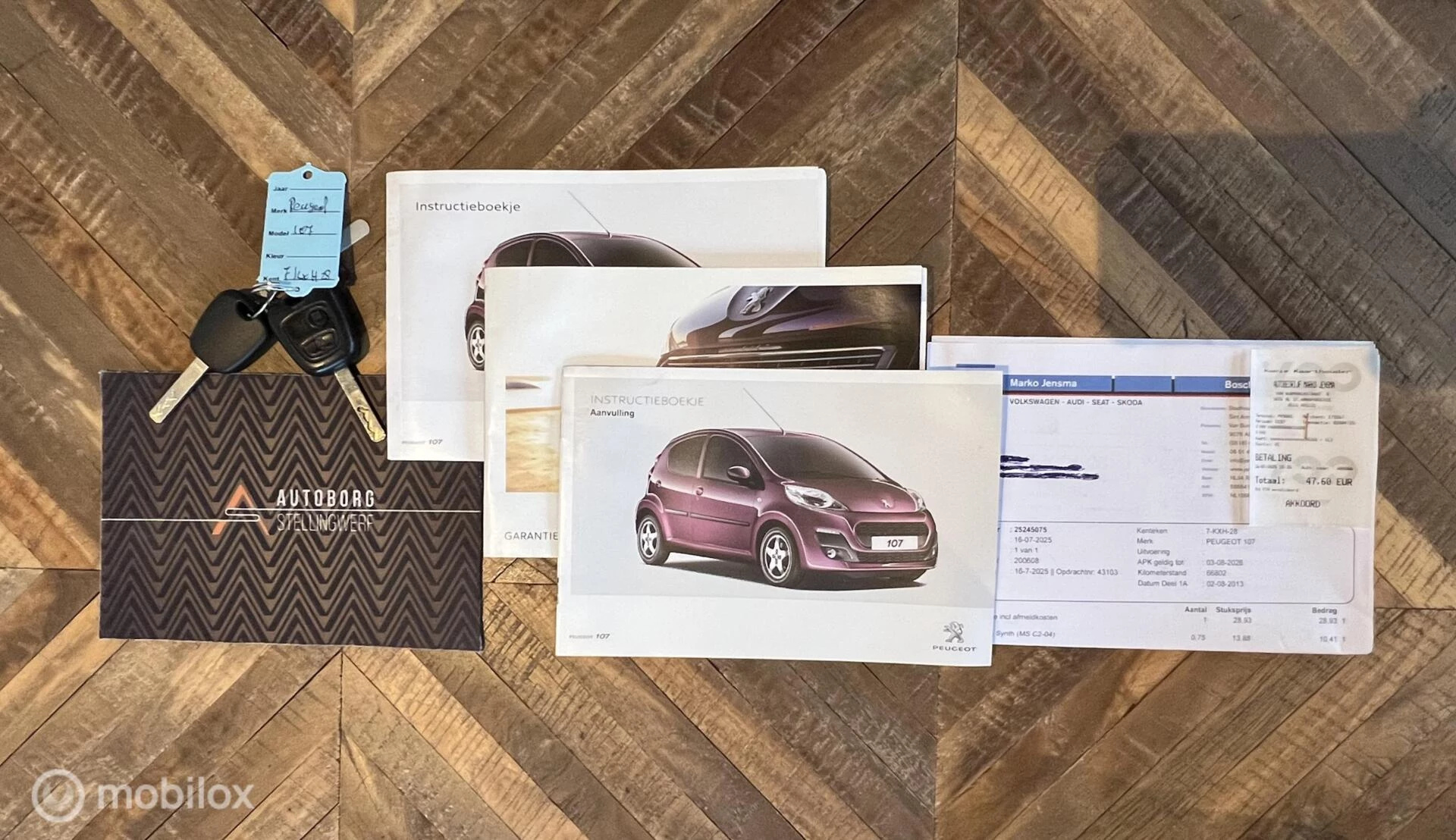 Hoofdafbeelding Peugeot 107