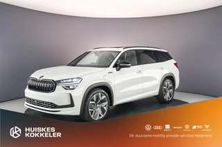 Skoda Kodiaq Sportline Business 1.5 TSI PHEV 204pk DSG Automaat Trekhaak, Panoramadak, Adaptive cruise control, Navigatie, Elektrische achterklep, LED matrix koplampen, Stoelverwarming