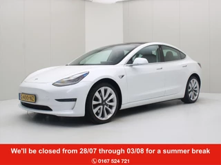 Tesla Model 3 Long-Range AWD 351pk 75 kWh [ TREKHAAK+AUTOPILOT+620KM WLTP+PREMIUM AUDIO ]