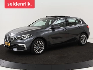 BMW 1-serie 118i Business Edition | Luxury Line |  Panoramadak | Leder | Stoel & stuurverwarming | Camera | Carplay | Full LED | Live Cockpit | Navigatie | HiFi System | Parkeerhulp | Climate control