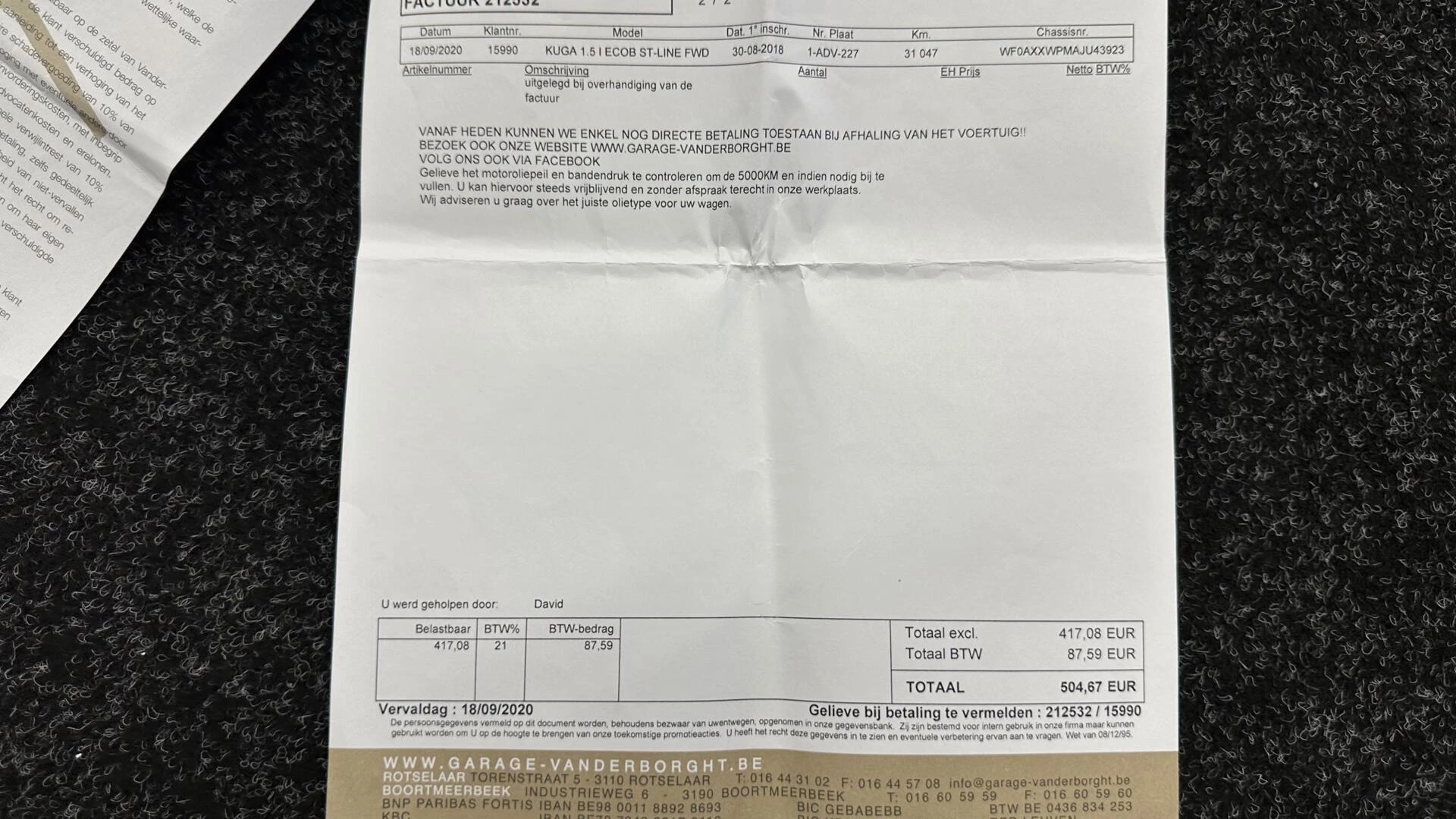 Hoofdafbeelding Ford Kuga