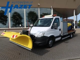 Iveco Daily 50C17 3.0D 170 PK NIDO STROOIWAGEN + AGGREGRAAT + HIAB KRAAN + SNEEUWSCHUIVER