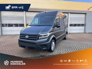 Volkswagen Crafter Bestelwagen 35 2.0 TDI 177pk automaat L3H3 Exclusive ACC I LM 17'' velgen I App connect I Trekhaak I Airco I Parkeerhulp V+A I