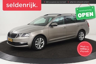 Skoda Octavia 1.0 TSI Clever Edition | Stoelverwarming | Carplay | Trekhaak | Half leder | Navigatie | DAB | Climate control | PDC | Cruise control