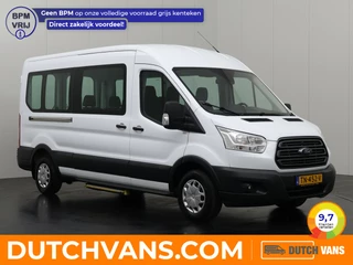 Ford Transit 2.0TDCI L3H2 Kombi |Personenbus | 9-Persoons | € 21720,-- incl BTW | Airco | Camera | Cruise | 3-3-3 Stoelopstelling