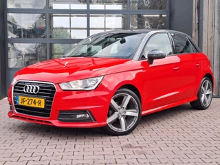 Hoofdafbeelding Audi A1 Sportback Audi A1 Sportback 1.0 TFSI Adrenalinc S-Line | Automaat | Airco | Navi | Cruise | PDC | Twotone |