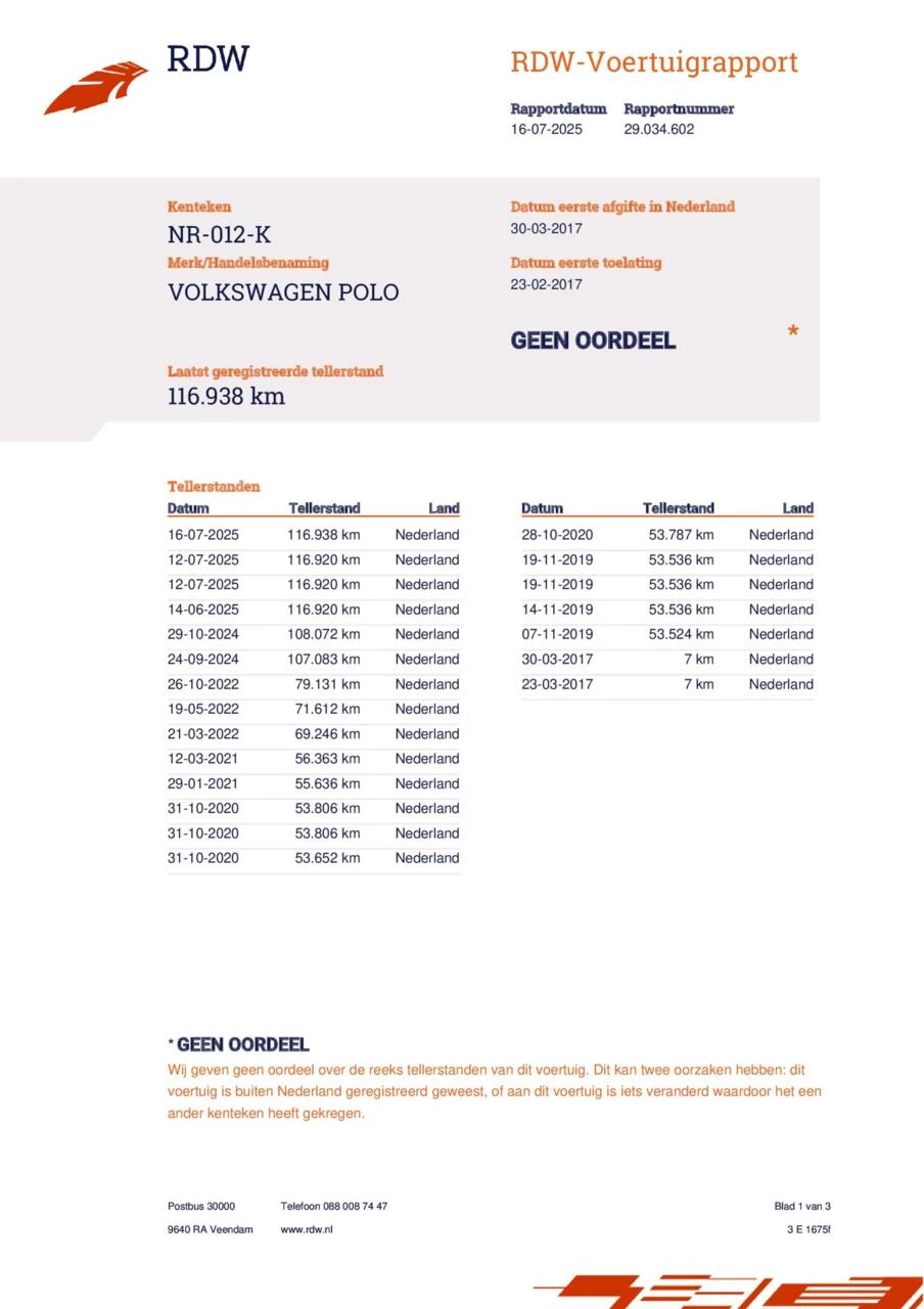 Hoofdafbeelding Volkswagen Polo