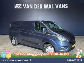 Ford Transit Custom 2.0 TDCI 131pk L2H1 Euro6 Airco | Camera | LED | Cruisecontrol | Verwarmde voorruit Parkeersensoren, Bijrijdersbank, 2800kg trekvermogen