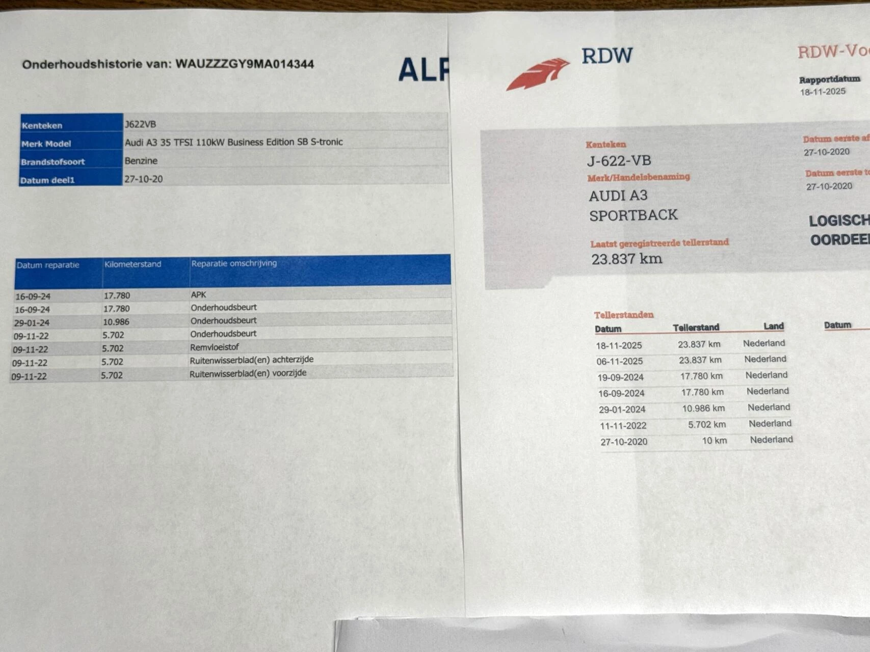 Hoofdafbeelding Audi A3