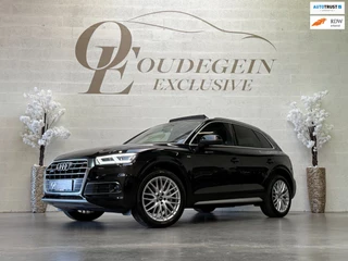 Audi Q5 2.0 TFSI Quattro Sport / Trekhaak / Luchtvering / Carplay / Pano / Sfeerver / Keyless / Camera / Adaptive Cruise / Virtual