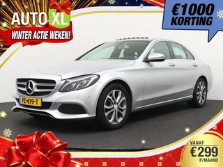 Mercedes-Benz C-Klasse 180 AMG Sport Edition Pano-dak Stoelverw. Dodenhoek