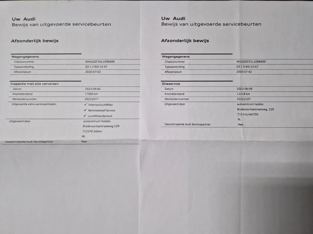 Hoofdafbeelding Audi Q3